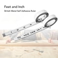 thumbnail image 3 of Adhesive Measuring Tape, Hard Wearing High Strength Measuring Ruler Carbon Steel Left To Right  for Saw Table, 3 of 8
