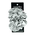 thumbnail image 6 of Amelia Beauty Products, Gray Scrunchies, 3.5in Diameter, Gentle on Hair, Strong Hold, No Snag, No Dents or Creases. 8 Pack, 6 of 10