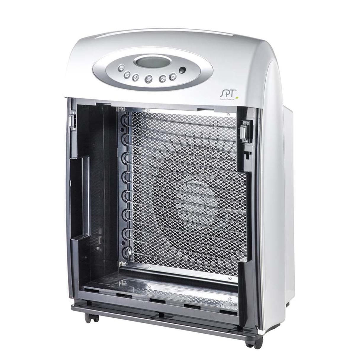 Sunpentown DC-Motor Air Cleaner with Plasma, HEPA & VOC