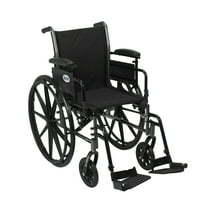 Drive Medical Cruiser III Adjustable Lightweight Steel Frame Wheelchair
