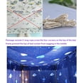 thumbnail image 4 of Cortinas de cama con dosel Mengersi, lisas, con cuatro postes en las esquinas, mosquitera, 4 of 8