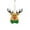 C, variant on Christmas Moose Snowman Xmas Tree Cartoon Plush Car Charm