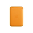 thumbnail image 1 of Apple iPhone Leather Wallet with MagSafe - California Poppy, 1 of 4