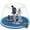 80in, variant on Ahot Non-Slip Splash Pad for Kids and Dog,80" Extra Large Baby Play Mat, Dog Pool Toys,Thicken Sprinkler Pool Summer Outdoor Water Toys for Ages 3-12 Boys Girls,Parent-Kids &Games Fun Backyard (Blue)