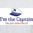 thumbnail image 3 of CafePress - I'm The Captain 2 Light T Shirt - Men's Classic Graphic T-Shirt, 3 of 4
