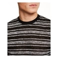 thumbnail image 3 of GUESS Mens Black Striped Long Sleeve Classic T-Shirt L, 3 of 4
