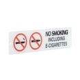 thumbnail image 2 of Pen+Gear NO SMOKING Sign,2×8 inches, Made of Acrylic, Suitatble for Public PLace, 2 of 9