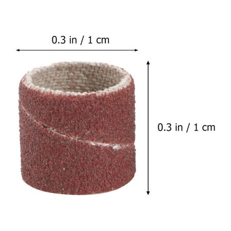 

Yuangui Sanding Drum Sander Tool Mandrelsband Set Nail Drill Sleeve Bands Rubber Kit Rotary Sleeves Die Grinder Power Drills