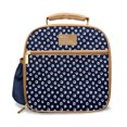 thumbnail image 3 of Fit + Fresh Townsend Lunch Bag Kit with Containers, Navy Polka Dots., 3 of 3