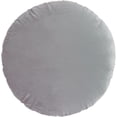 thumbnail image 1 of Solid Color Round Throw Pillow Sham, Round Pillow Covers for Home Decoration, Soft Warm Pillow Case (Grey), 1 of 7