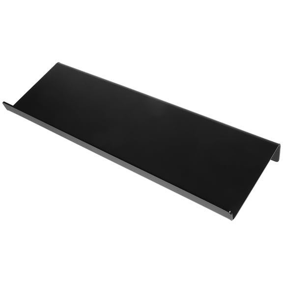 Soimiss Black Acrylic Keyboard Riser Ergonomic Design for Desk Storage