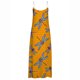 thumbnail image 4 of Vestido de playa delgado con estampado sin mangas de cintura media con tirantes a la moda de verano para mujer Fridja hjkh3239, 4 of 4