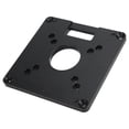 thumbnail image 2 of Plaque d'insertion de table de toupie en alliage d'aluminium, accessoire de gravure pour menuiserie CNC, 2 of 4