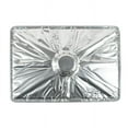 thumbnail image 5 of Jet Foil Disposable Aluminum 10 LB Large Rectangle Pots With Lids Combo set. : 24 CT, 5 of 5