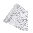 thumbnail image 1 of Nappe Argentée Paillettes Paillettes Argent Métallique Maille Fine Nappe Adaptée à Diverses Occasions, 1 of 6