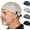 Beige, variant on Brimless Mesh Caps for Men Summer Adjustable Cooling Large-Mesh Skull Cap Lightweight No Brim Beanie