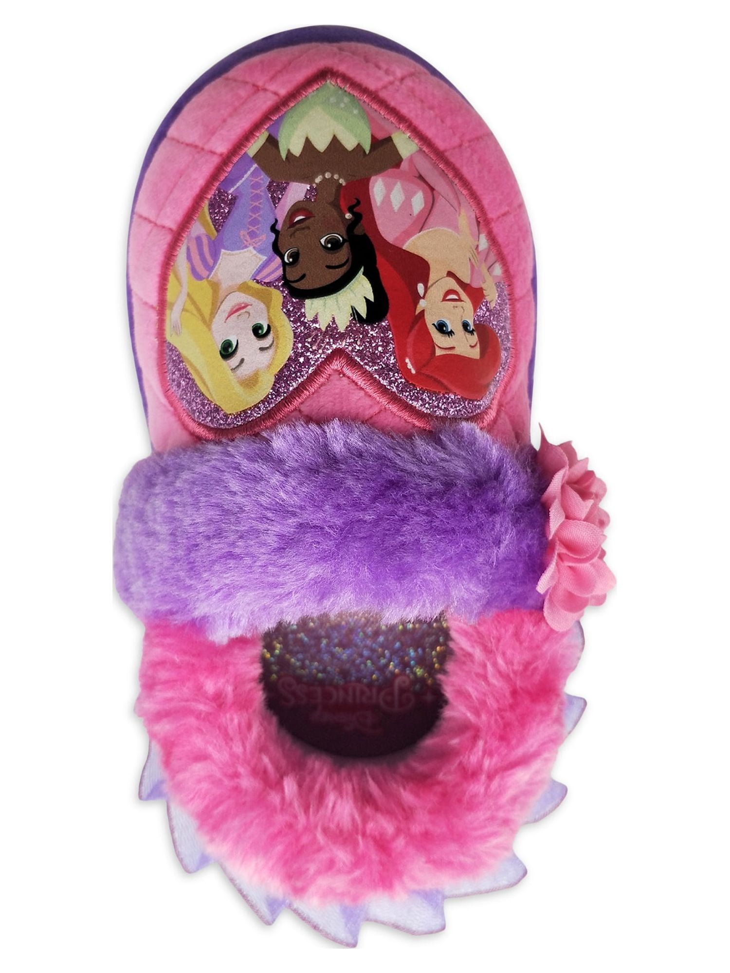 Disney Princess Toddler Girl's Quilted A-Line Slipper
