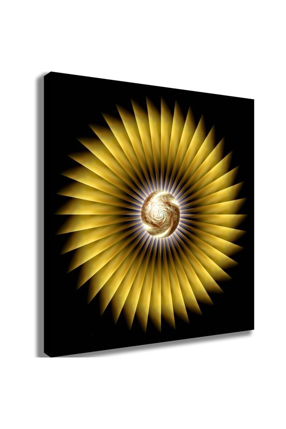 Xzendor7 "World Gold" Canvas Print