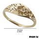 thumbnail image 3 of Anillos para mujer, regalos para mujer, joyería de galvanoplastia europea y de moda, anillo hueco de metal con flores, anillo de moda., 3 of 3