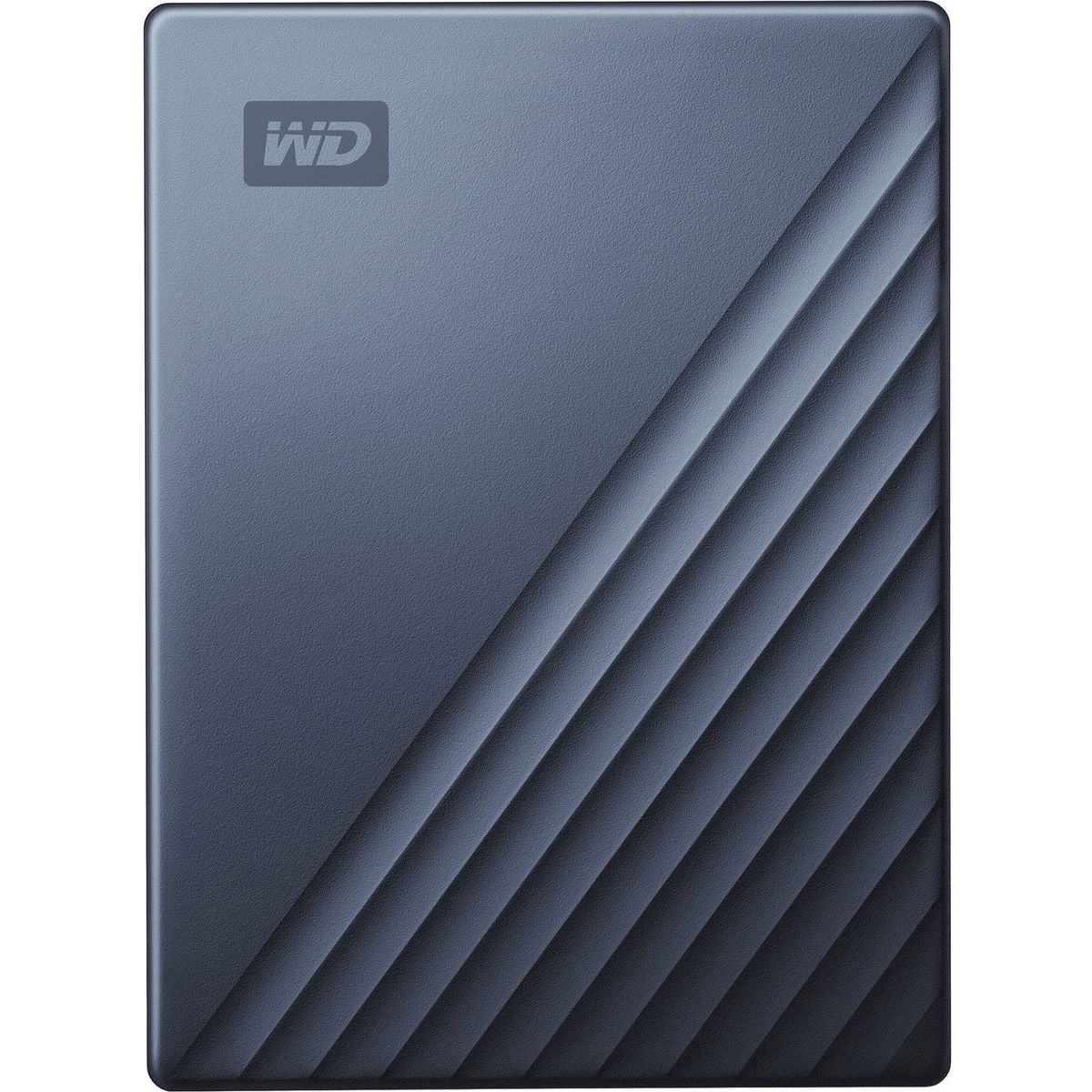 WD My Passport Ultra WDBFTM0040BBL 4 TB Portable Hard Drive - External - Blue - USB 3.0 - 256-bit Encryption Standard - 3 Year Warranty