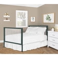 thumbnail image 3 of Dream On Me Carter Crib Convertible Post, Olive And White, 3 of 3