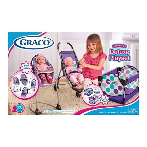 Graco Just Like Mom Deluxe Playset 