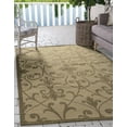 thumbnail image 3 of Unique Loom Outdoor Botanical Collection Area Rug - Gate (2' 2" x 3' 1" Rectangle Brown/Beige), 3 of 10