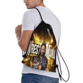 thumbnail image 3 of Roma-n Wres-Tler Reig-n Drawstring Bag Gym Sackpack Beach Sport Yoga Backpack, 3 of 8