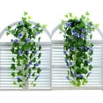 thumbnail image 2 of Daluo New Arrival 2 Bunches Artificial Vines 35.4" Morning Glory, 2 of 5