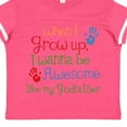 thumbnail image 4 of Inktastic Awesome Like My Godfather Boys Toddler T-Shirt, 4 of 5