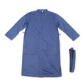 thumbnail image 1 of Mens Soft Robe Navy Blue Men Robe All Season Water Absorbent Bathrobe for Household, 1 of 12