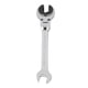 thumbnail image 2 of Llave De Línea De Freno, Llave De Tubo De Trinquete Multifuncional De 12 Mm Diseño De Extremo Abierto Para Combustible, 2 of 7