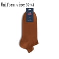 thumbnail image 2 of Women's ankle socks Soft cotton low top athleisure multi-color non-display women's socks - Mocha, 2 of 5