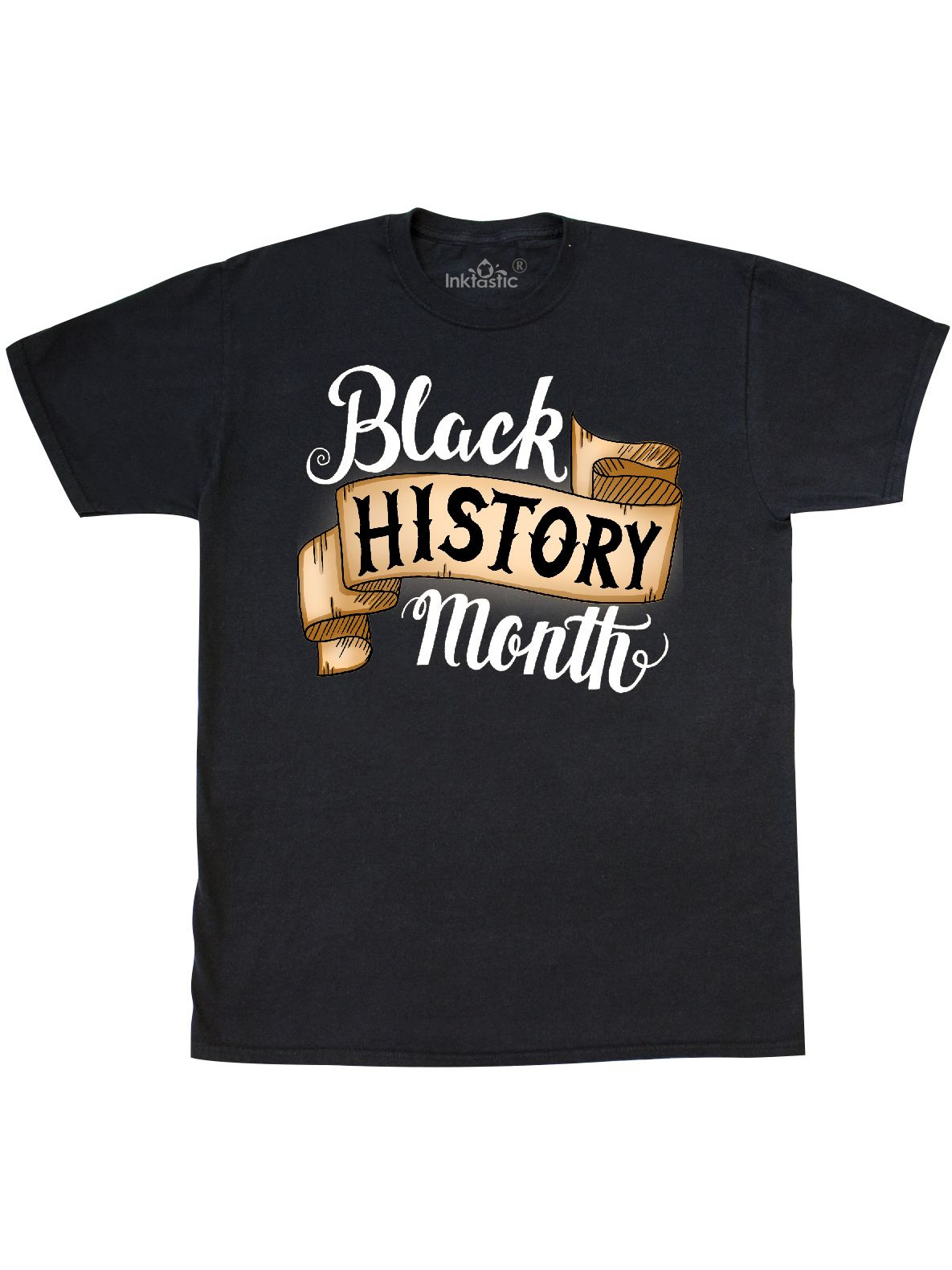 INKtastic Black History Month with Vintage Banner TShirt