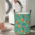 thumbnail image 4 of Lsque Fall Forest Squirrel pattern Laundry Hamper Basket, Tall Woven Rope Hamper Basket for Clothes, Lightweight Storage Basket, Collapsible Waterproof-Medium, 4 of 8