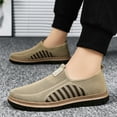 thumbnail image 2 of Men's Casual Shoes Soft Sole Comfortable Flying Weave Shoes One Foot Stirrup Dad Shoes Breathable Not Stinky Feet Mesh Shoes Hundred Men's Shoes, 2 of 8