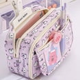thumbnail image 4 of Large Capacity Pencil Case Box Lapicera Estuches Kawaii Bags Transparent  Japanese Organizer Stationery Pouch Material Escolar (Pencil Case), 4 of 6