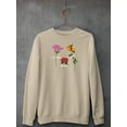 thumbnail image 3 of Backyard Variety I. Sweatshirt Women -Annie Warren Designs, Female Large, 3 of 4