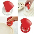 thumbnail image 3 of 2 cortadores de pastelería con diseños diferentes, cuchillos de decoración en rollo, cortadores hechos a mano, herramientas de decoración de panadería, cuchillo para Pizza Sincero Electrónica, 3 of 5