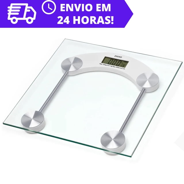 Báscula Corporal Digital REFORZADA Cuadrada 180kg Vidrio Templado Deng Xun unisex