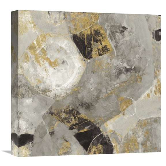 Global Gallery Albena Hristova 'Painted Desert Neutral' Canvas Wall Art