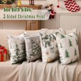 thumbnail image 4 of Juego de 4 fundas de almohada navideñas Multiwins de doble cara, 41 x 41 cm, 4 of 7