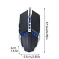 GXXGREAT Wired Gaming For Desktop And Laptop USB Optical With LED