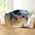 thumbnail image 5 of CafePress - West Highland Terrier Puppy On Wood Sherpa Fleece - Sherpa Fleece Throw Blanket 60" x 50", 5 of 5