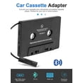 thumbnail image 2 of Apuakthei Adaptador de casete Bluetooth 5.0 Adaptador de casete Kabellos para automóvil Radio MP3 de casete, 2 of 5