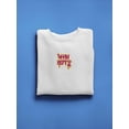 thumbnail image 3 of Why Not? Slogan Sweatshirt Men -GoatDeals Designs, Male 4X-Large, 3 of 4