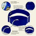 thumbnail image 7 of Country Brook Petz® 1 1/2 inch Royal Blue Martingale Heavyduty Nylon Dog Collar, Large, 7 of 7