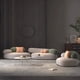 thumbnail image 5 of Mid Century Cinema Sofa Comfortable Minimalist Corner Camping Sofa Modern White Lounge Chaises De Salon Living Room Furniture My Lux Decor Round, 5 of 13