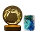 thumbnail image 1 of Matsuzay Lámpara de noche, mesita de noche, flores prensadas acrílicas, mesita de noche, de centro, luz nocturna, protección ocular, carga USB, Iluminación y accesorios Agua Azul Matsuzay HA011273-04B, 1 of 1