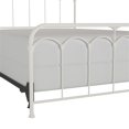 thumbnail image 2 of Bowery Hill Traditional Queen Metal Bed in Soft White, 2 of 8